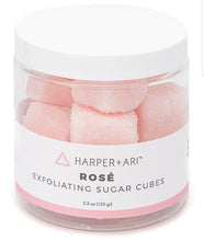 Load image into Gallery viewer, Harper+Ari Rosé Exfoliating Sugar Cubes