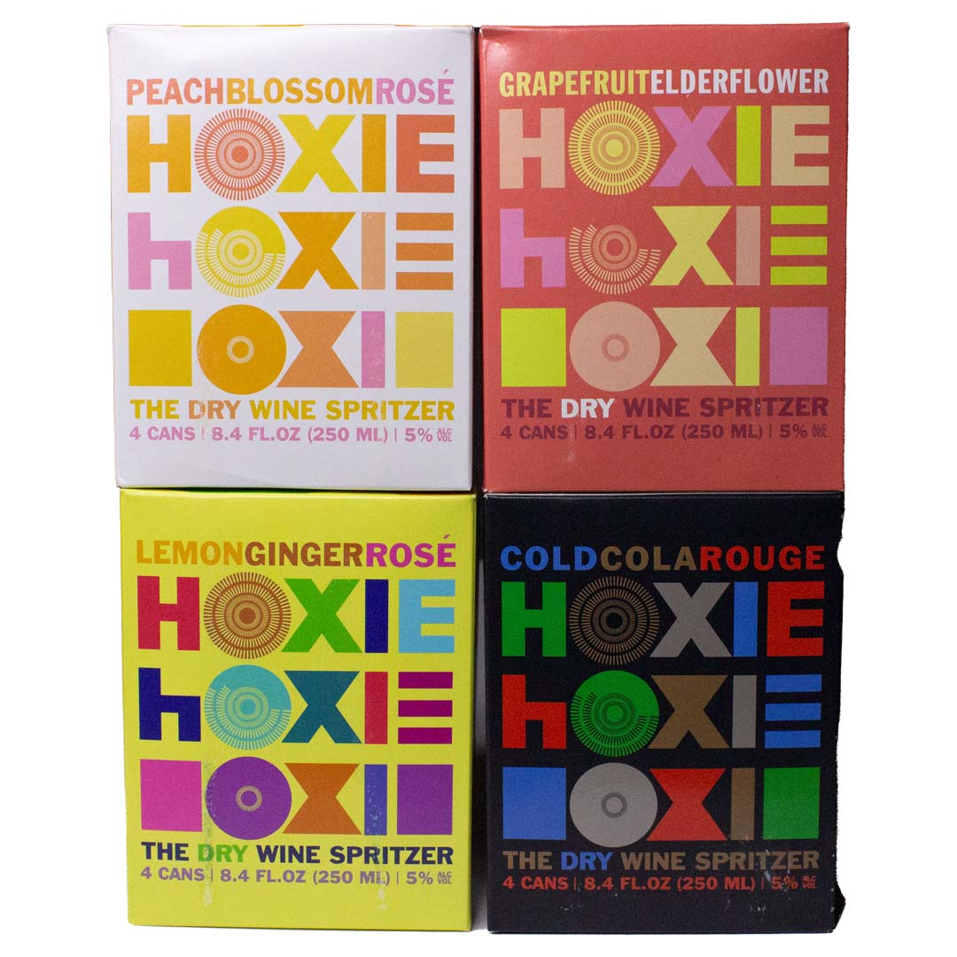 Hoxie dry wine seltzer bundle Shiraz at home