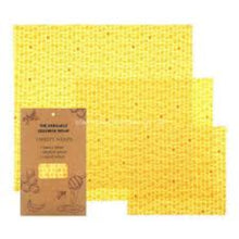 Load image into Gallery viewer, Tag Beeswax Cotton Food Wrap 3 pack
