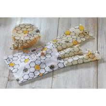 Load image into Gallery viewer, Tag Beeswax Cotton Food Wrap 3 pack
