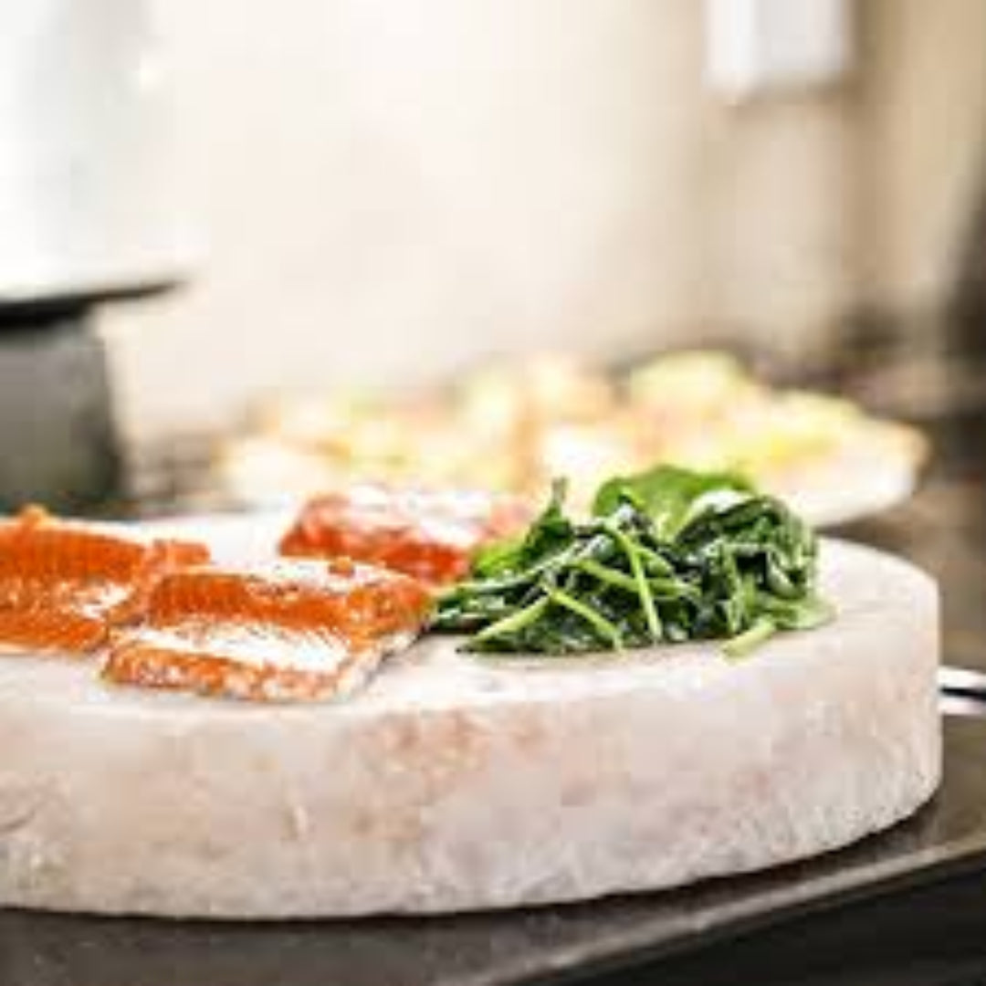 SaltRox Himalayan Salt Cooking Block - round for smokers – Shiraz at home
