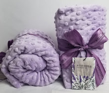 Load image into Gallery viewer, Sonoma Lavender Co. Lavender Heat Wrap In Lilac Dot Fabric
