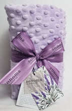 Load image into Gallery viewer, Sonoma Lavender Co. Lavender Heat Wrap In Lilac Dot Fabric
