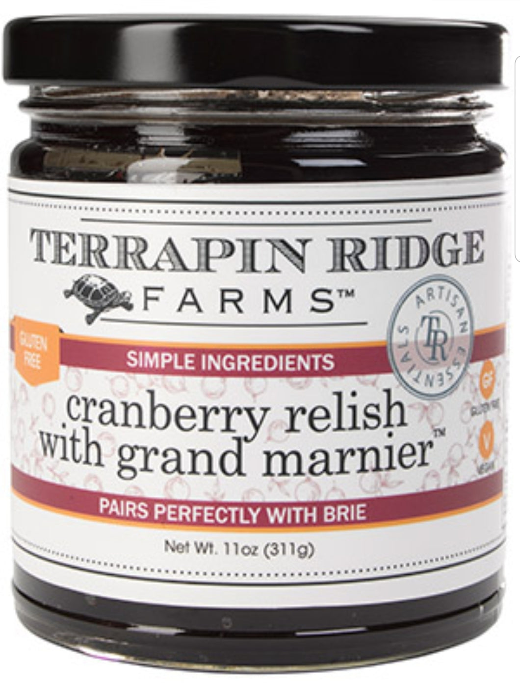 Terrapin Ridge Farms Cranberry Relish with Grand Marnier