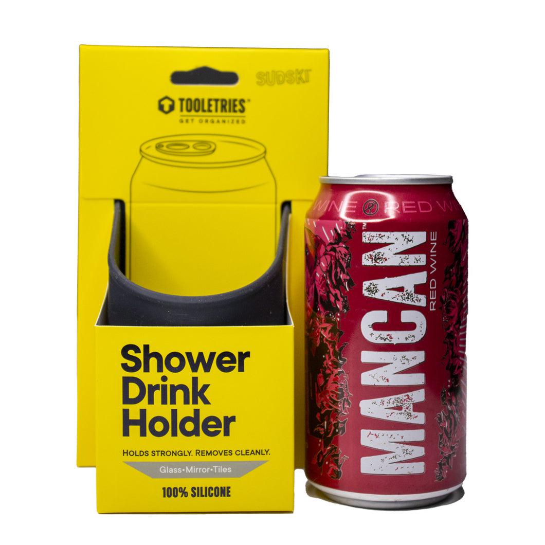 Shower Drink Holder Mancan combo pack
