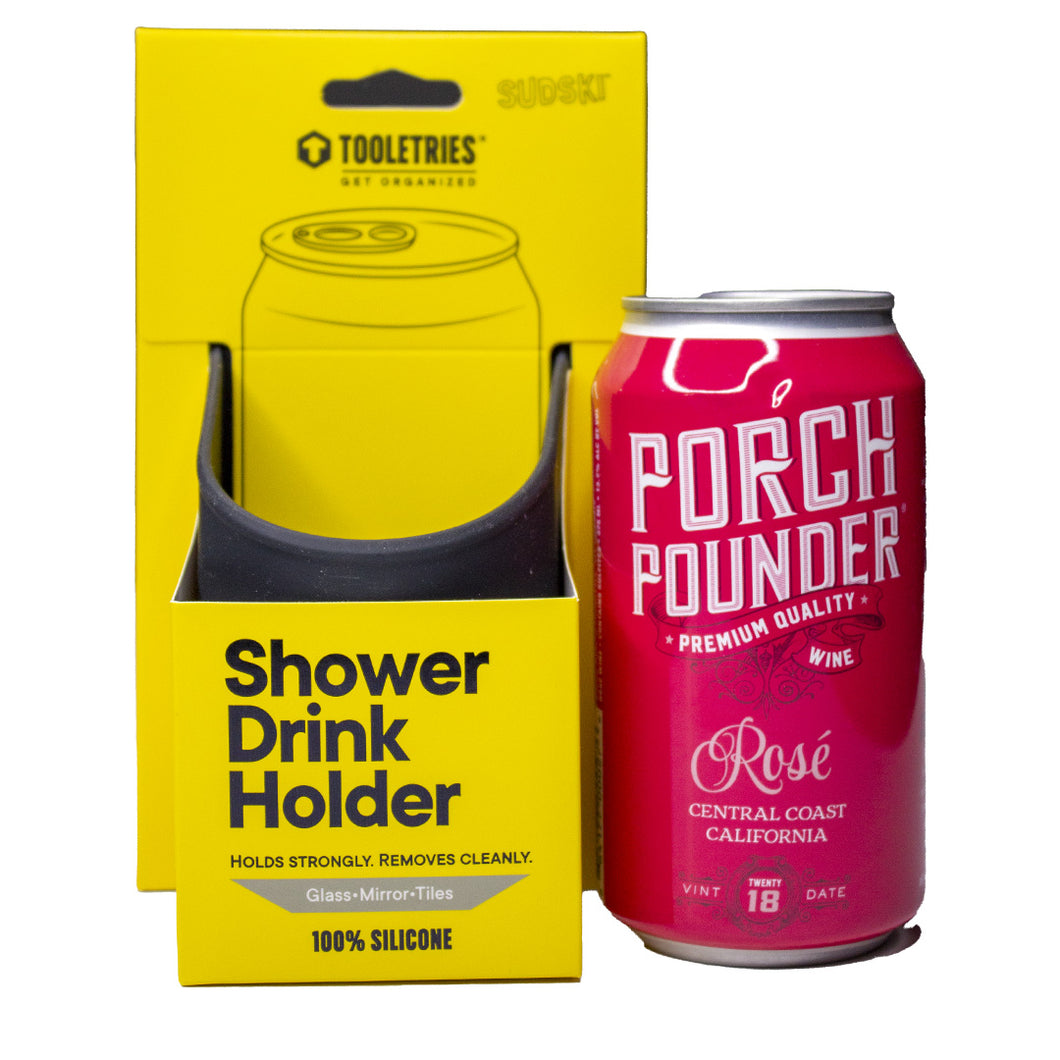 Shower Drink Holder Rose combo pack